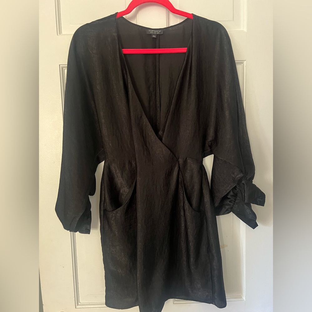 Black Topshop dress in great condition. Size 6